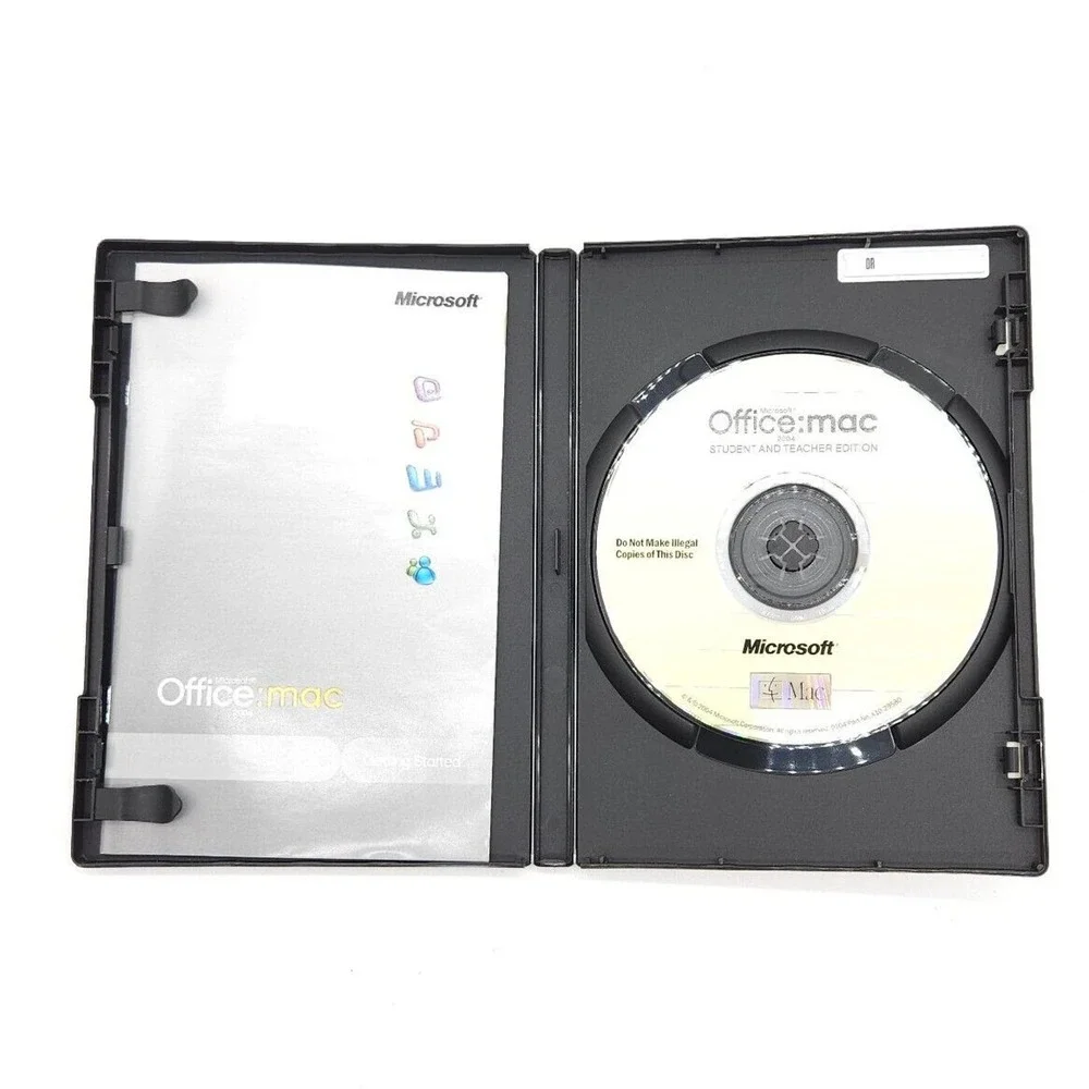 Microsoft Office Mac Student And Teacher‎ Edition 2004 Word Powerpoint Excel